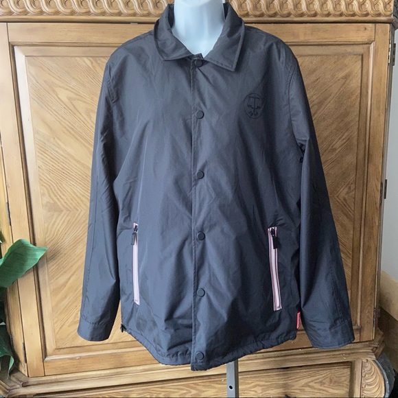 Hunter Mens Black Mori Shell Fur Lined Jacket - Picture 2 of 8